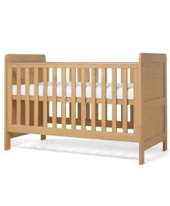 Esna 3 Piece Cotbed Set with Dresser Changer & Wardrobe - Rattan