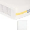 Essential Airflow Pocket Spring Cotbed Mattress & Anti-Allergy Quilted Mattress Protector Bundle