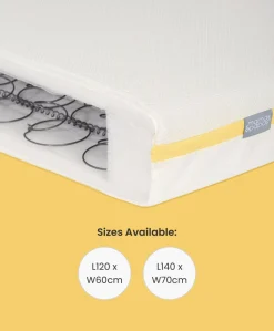 Essential Airflow Spring Cotbed Mattress
