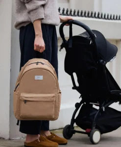 Finnsøn Ana Eco Changing Bag with Changing Mat - Camel