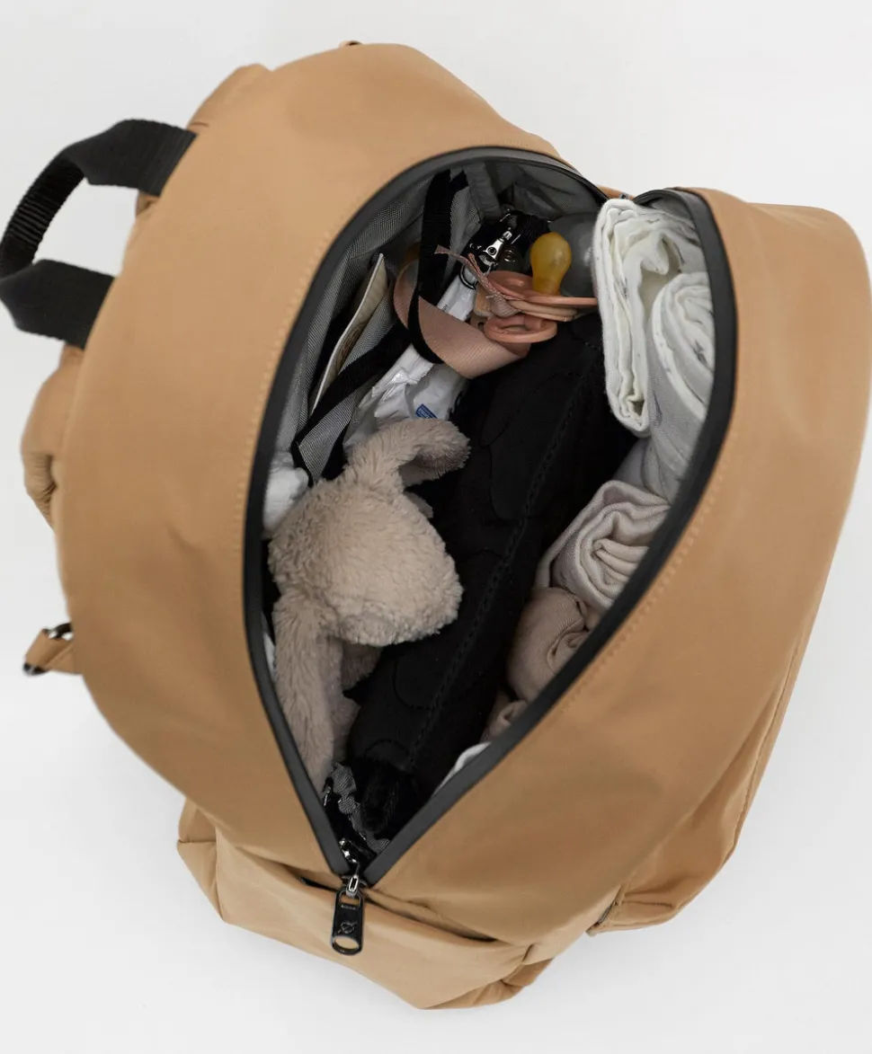 Finnsøn Ana Eco Changing Bag with Changing Mat - Camel