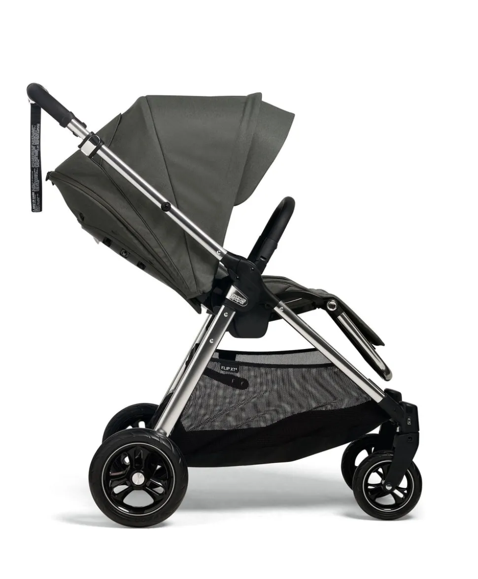 Flip XT³ Pushchair Bundle with Cybex Cloud T Car Seat (8 Pieces) - Harbour Grey