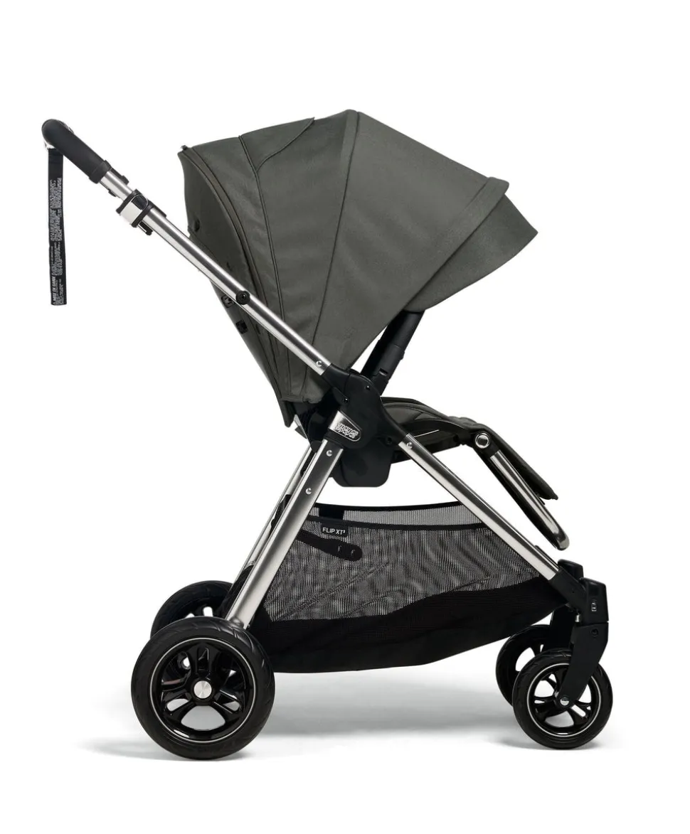 Flip XT³ Pushchair Bundle with Cybex Cloud T Car Seat (8 Pieces) - Harbour Grey