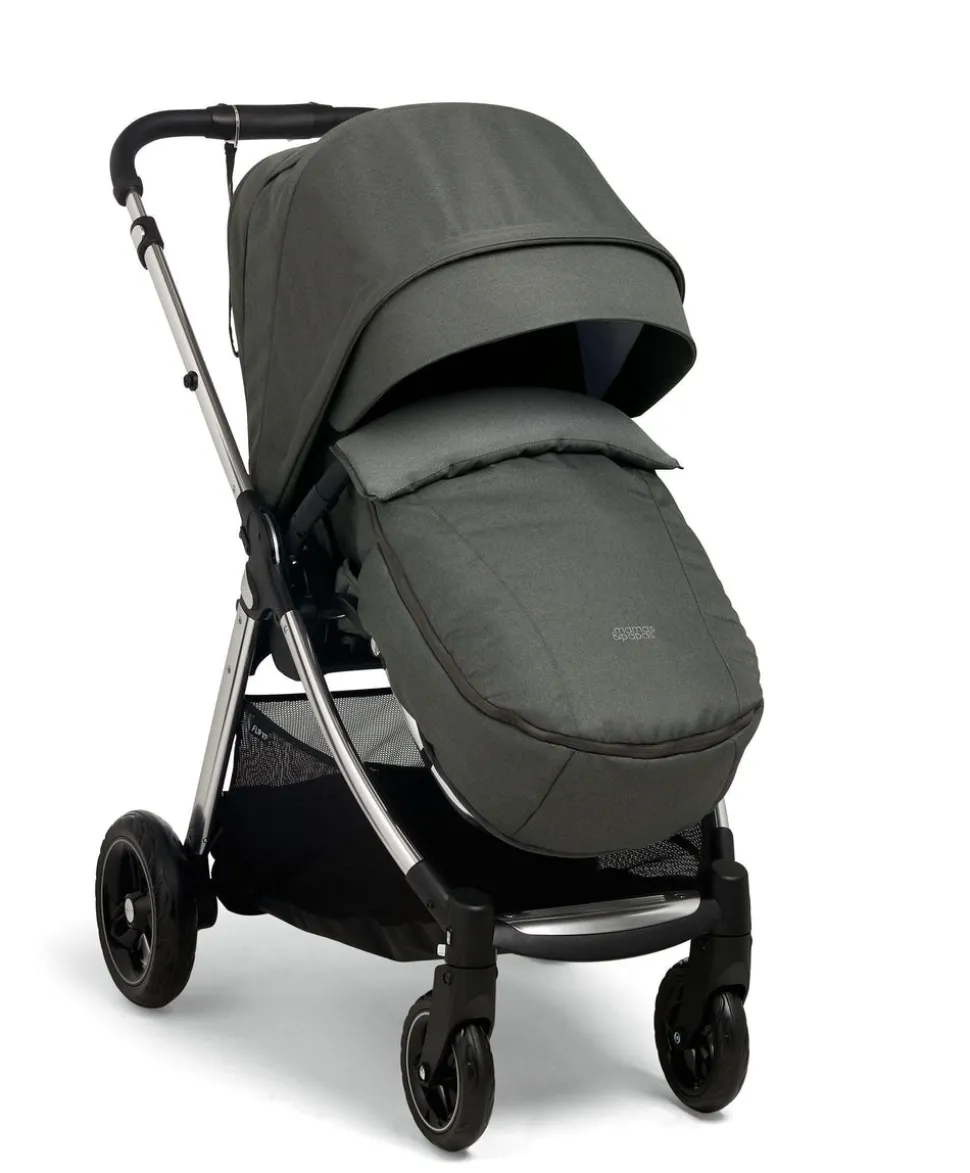 Flip XT³ Pushchair Bundle with Cybex Cloud T Car Seat (8 Pieces) - Harbour Grey