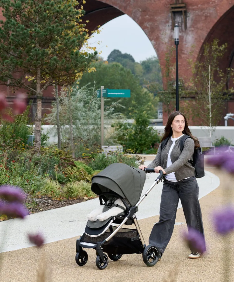 Flip XT³ Pushchair Bundle with Maxi-Cosi Pebble 360 Pro² Car Seat (8 Pieces) - Harbour Grey