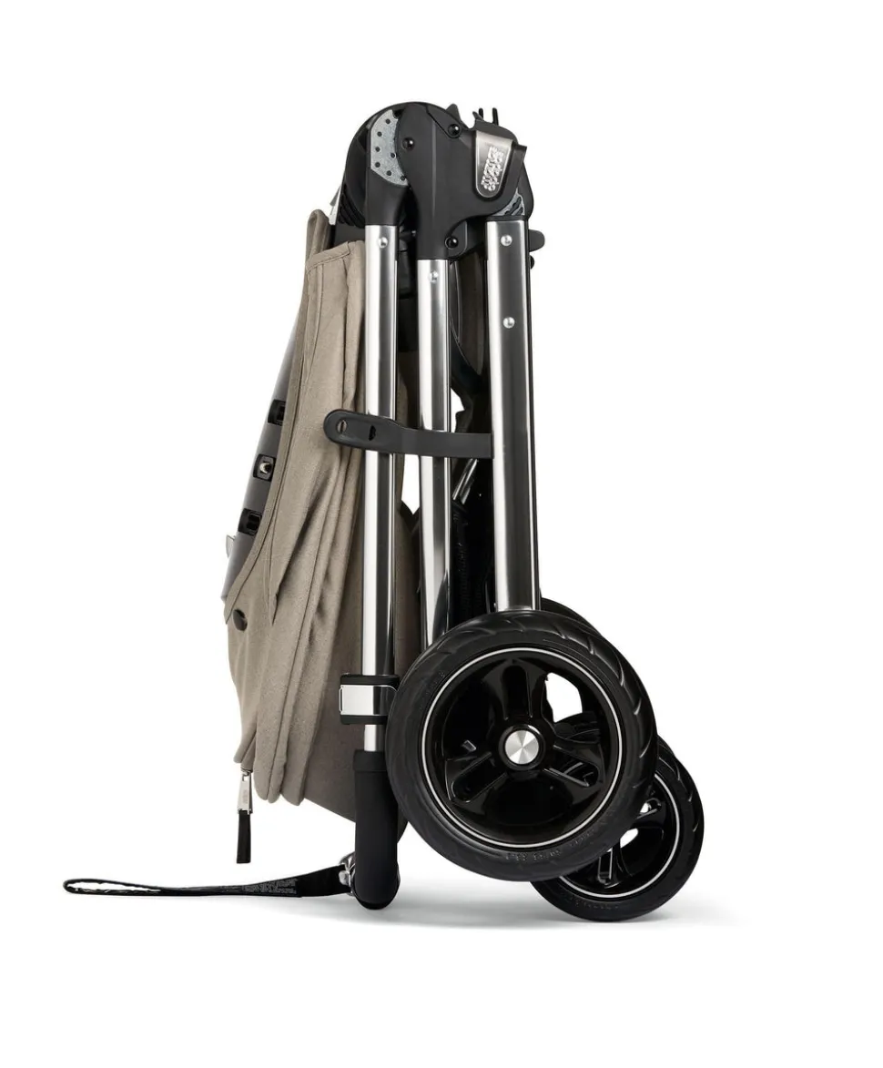 Flip XT³ Pushchair Bundle with Cybex Cloud T i-Size Baby Car Seat (8 Pieces) - Fawn