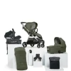 Flip XT³ Pushchair Complete Bundle with Cybex Aton B2 i-Size Car Seat & Base (7 Pieces) - Juniper