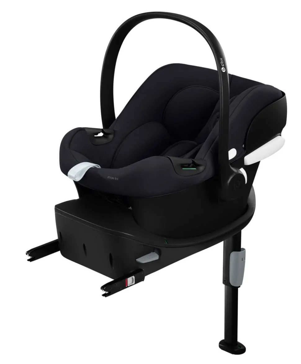 Flip XT³ Pushchair Complete Bundle with Cybex Aton B2 i-Size Car Seat & Base (7 Pieces) - Juniper