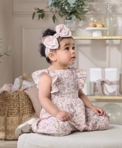 Floral Dungarees
