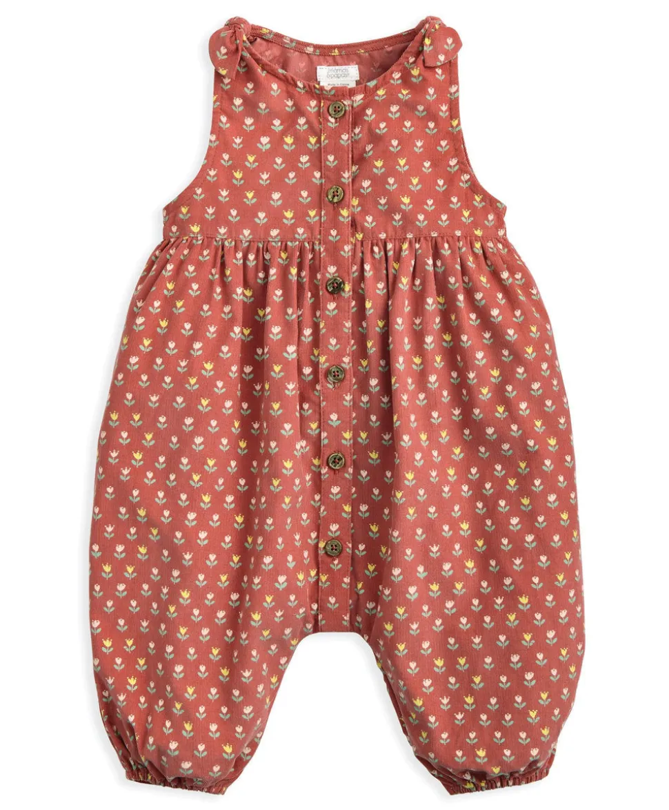 Floral Romper & Bodysuit Set (2 Pieces)