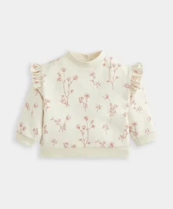 Floral Sweatshirt & Leggings Set