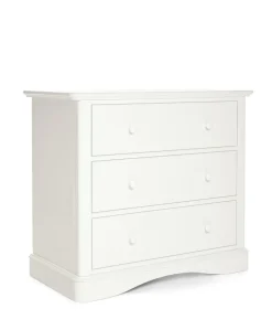 Flyn 3 Piece Cotbed Range with Dresser Changer & Wardrobe - White