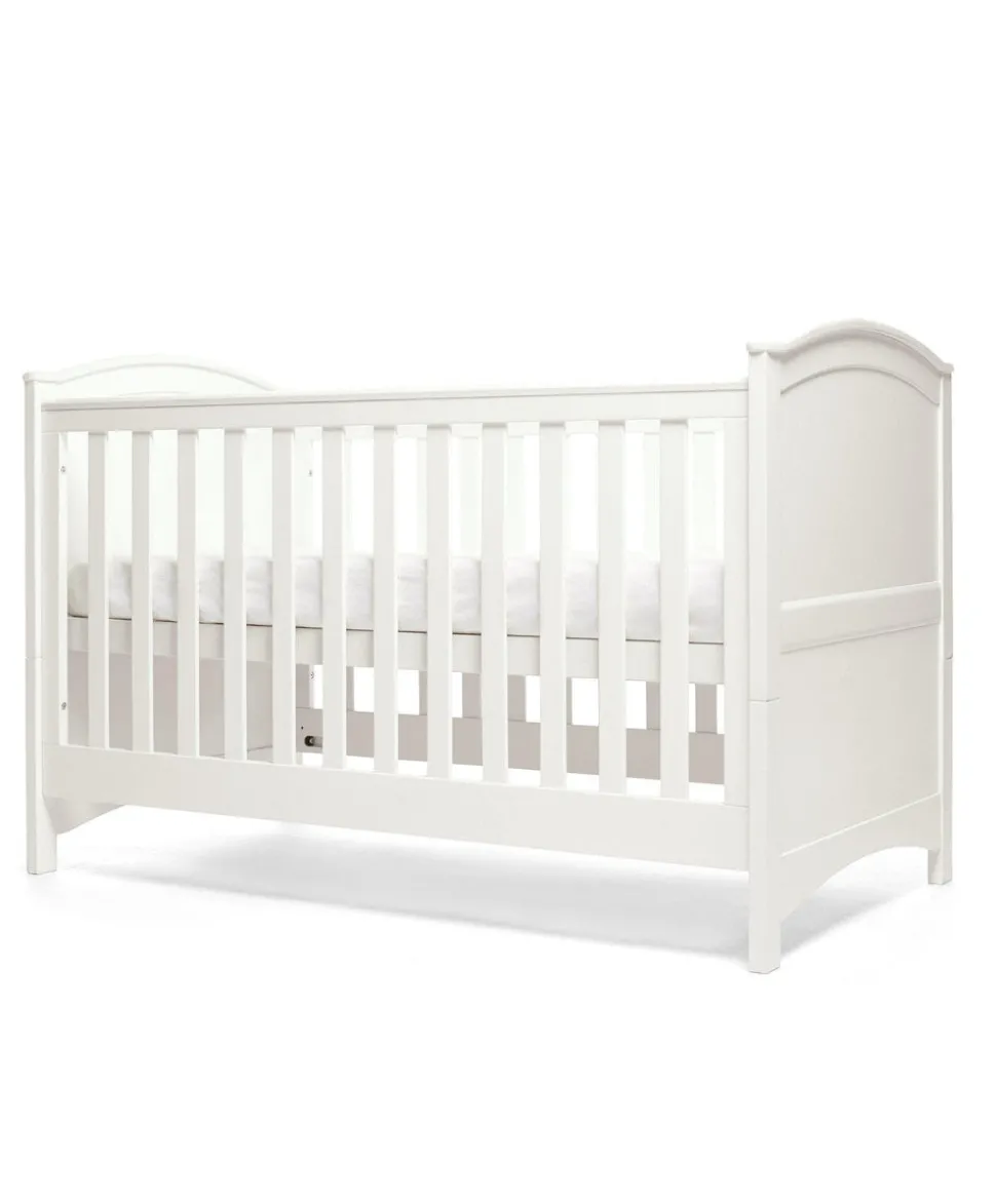 Flyn 3 Piece Cotbed Range with Dresser Changer & Wardrobe - White