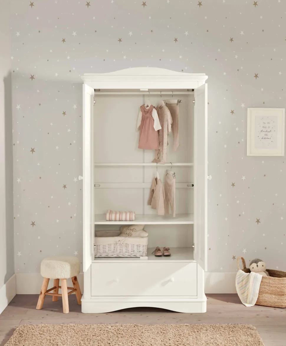 Flyn Wardrobe - White