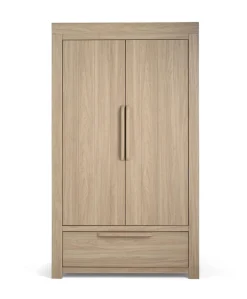 Franklin 3 Piece Cotbed Range with Dresser Changer & Double Wardrobe - Oak