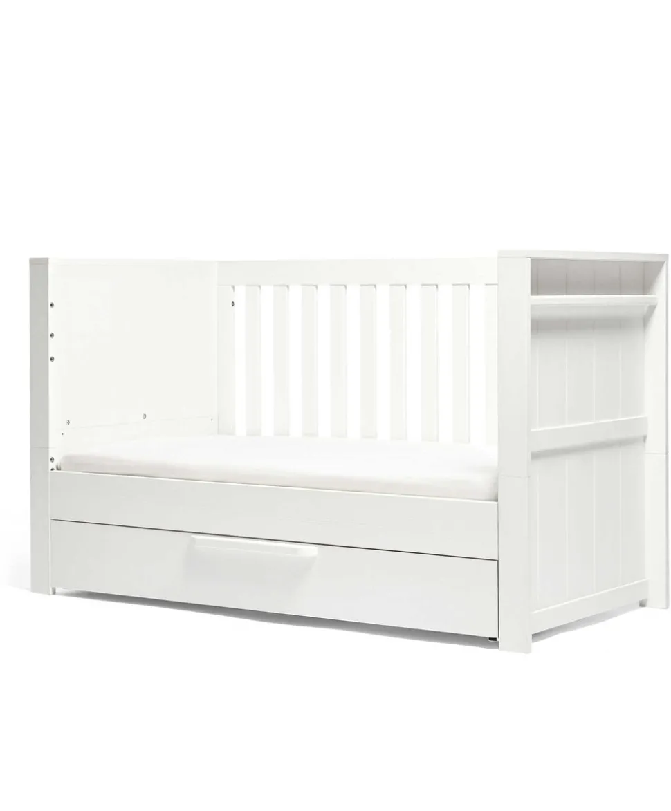 Franklin 2 Piece Cotbed Set with Dresser Changer - White Wash