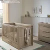 Franklin 2 Piece Cotbed Set with Dresser Changer - Oak