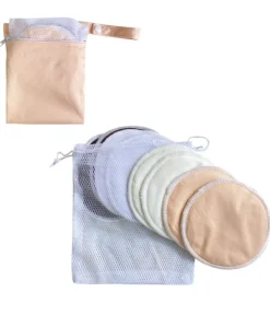 Fraupow Wearable Breast Pump Complete Bundle with Storage Bags & Nursing Pads