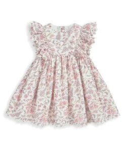 Frill Floral Print Dress