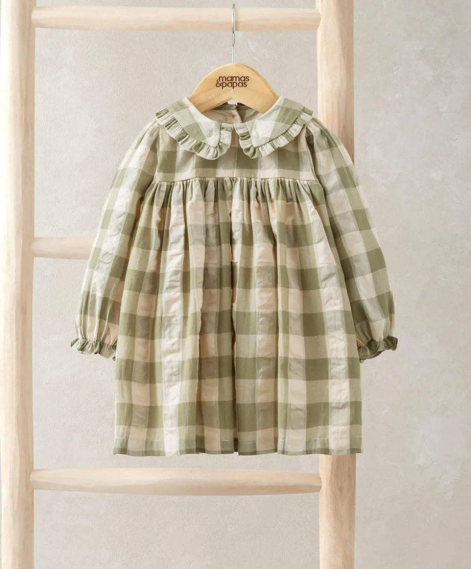 Gingham Shirt Dress