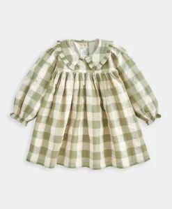 Gingham Shirt Dress
