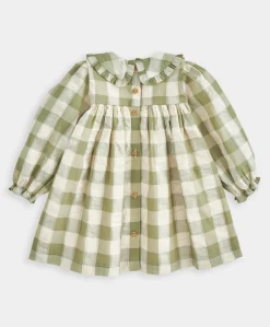 Gingham Shirt Dress