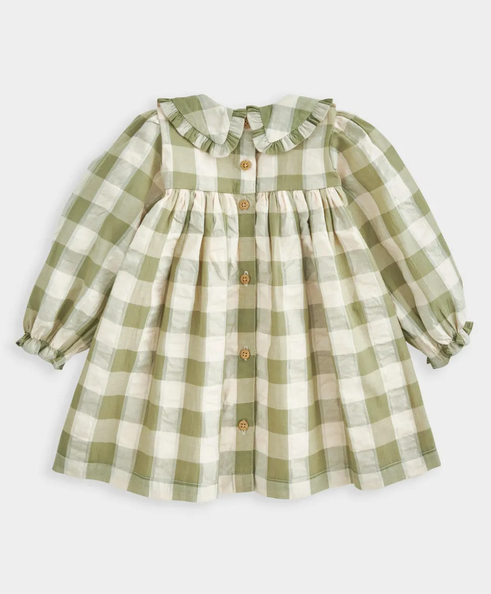 Gingham Shirt Dress