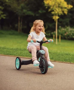 Globber Explorer 4 in 1 Trike - Mint Green