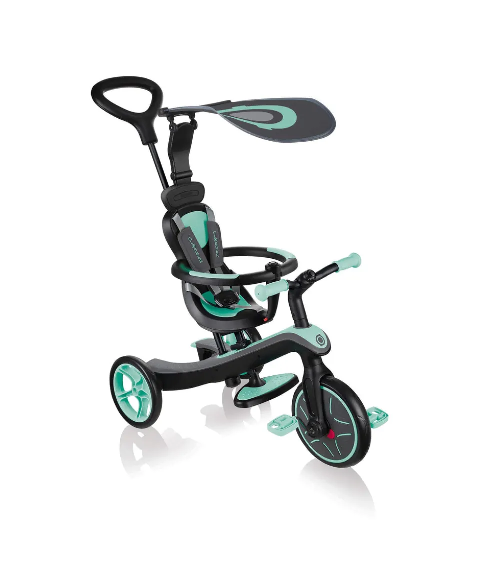 Globber Explorer 4 in 1 Trike - Mint Green