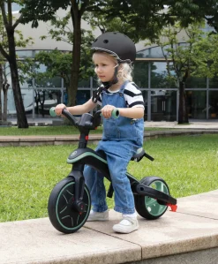 Globber Explorer Foldable 4-in-1 Trike - Olive