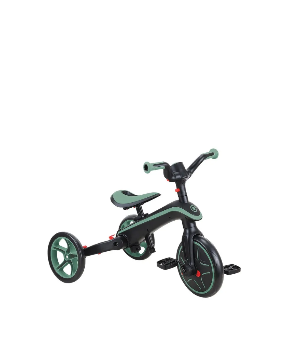 Globber Explorer Foldable 4-in-1 Trike - Olive