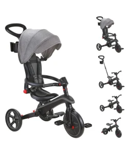 Globber Explorer Trike Foldable 4 in 1 - Black