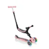 Globber Go Up Foldable Lights Scooter - Pastel Pink