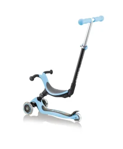 Globber Go Up Foldable Lights - Pastel Blue