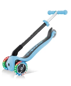 Globber Go Up Foldable Lights - Pastel Blue