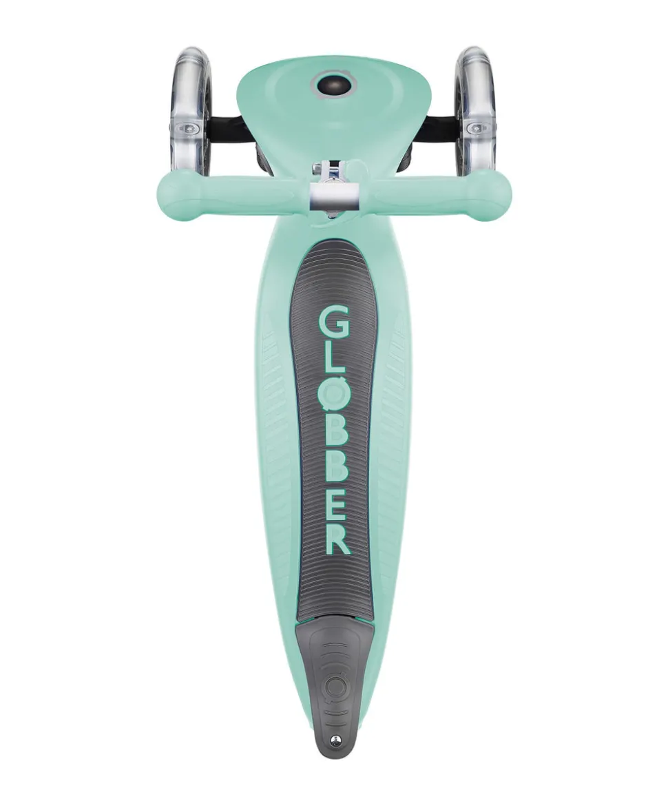 Globber Go Up Foldable Lights Scooter - Mint
