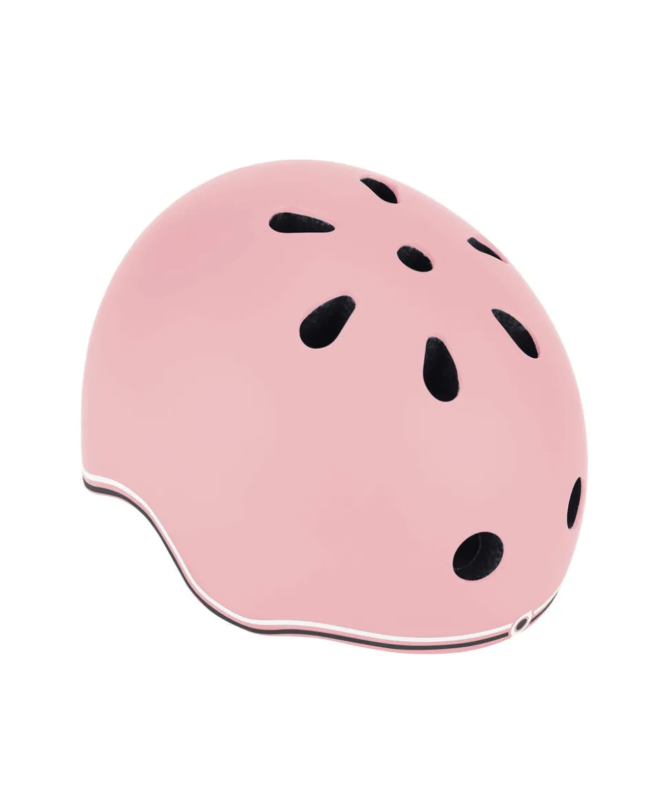 Globber GO-UP Lights Helmet - Pastel Pink