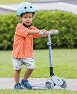 Globber Junior Foldable Lights Eco - Blueberry