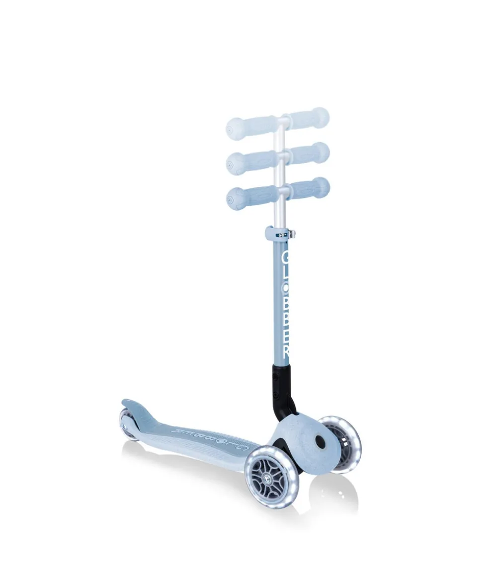 Globber Junior Foldable Lights Eco - Blueberry