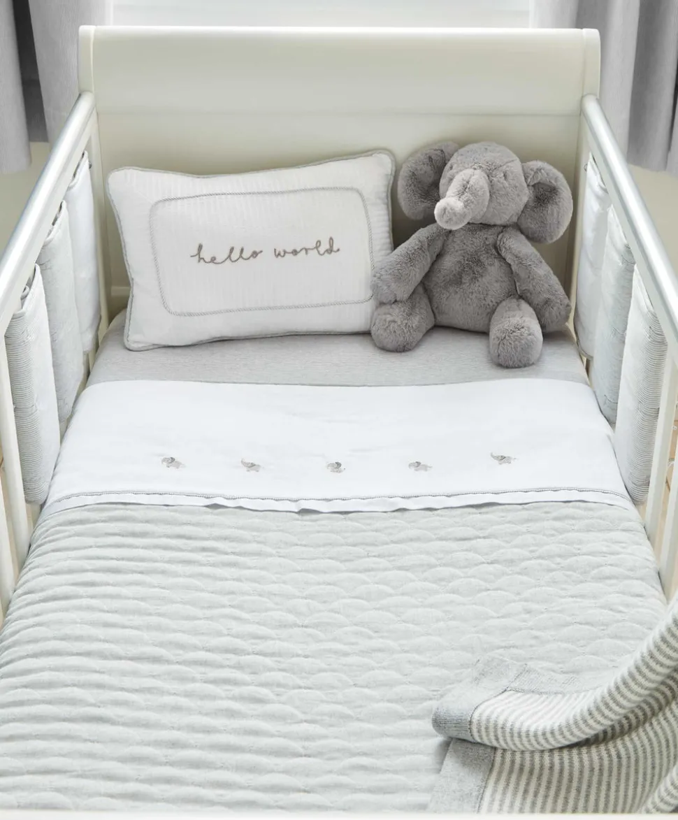 Grey Quilt (2.5 Tog) - Welcome to the World Elephant
