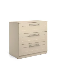 Hampden 3 Piece Cotbed Range with Dresser Changer & Wardrobe - Cashmere