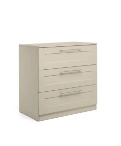 Hampden 2 Piece Cotbed Set with Dresser Changer - Pebble Grey