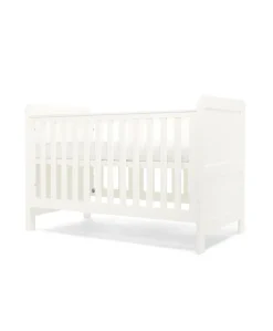 Hampden Cotbed & Luxury Hybrid Twin Cotbed Mattress Bundle - White