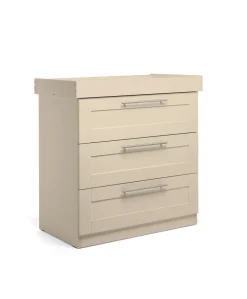 Hampden Nursery Bundle with Lua Bedside Crib (6 Piece) – Cashmere