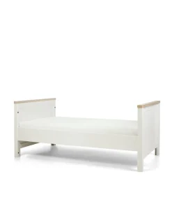 Harwell 2 Piece Convertible Cot Set with Dresser Changer - White/Natural