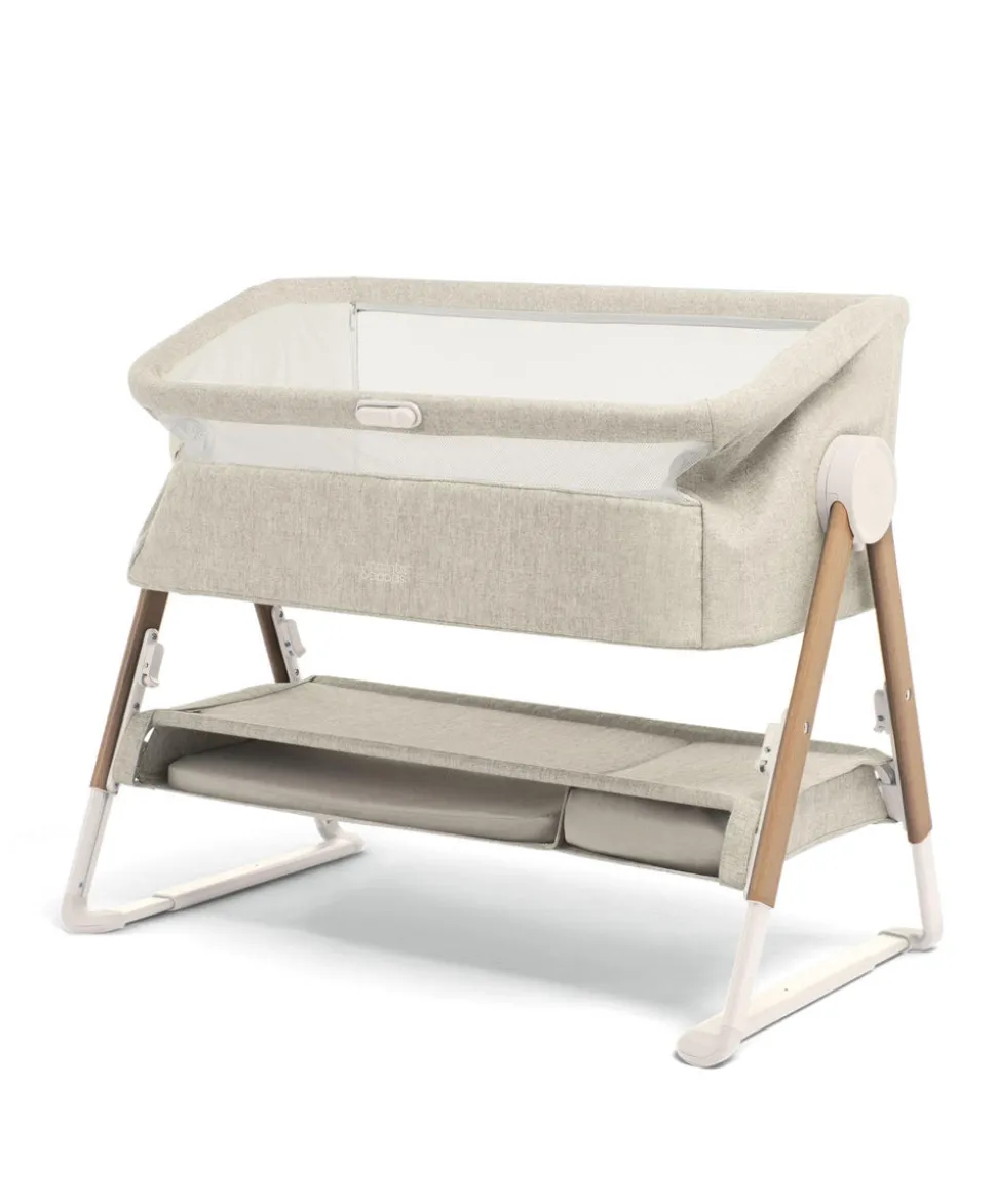 Harwell Nursery Bundle with Lua Bedside Crib (6 Piece) – Cashmere
