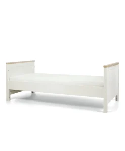 Harwell Nursery Bundle with Lua Bedside Crib (6 Piece) – White