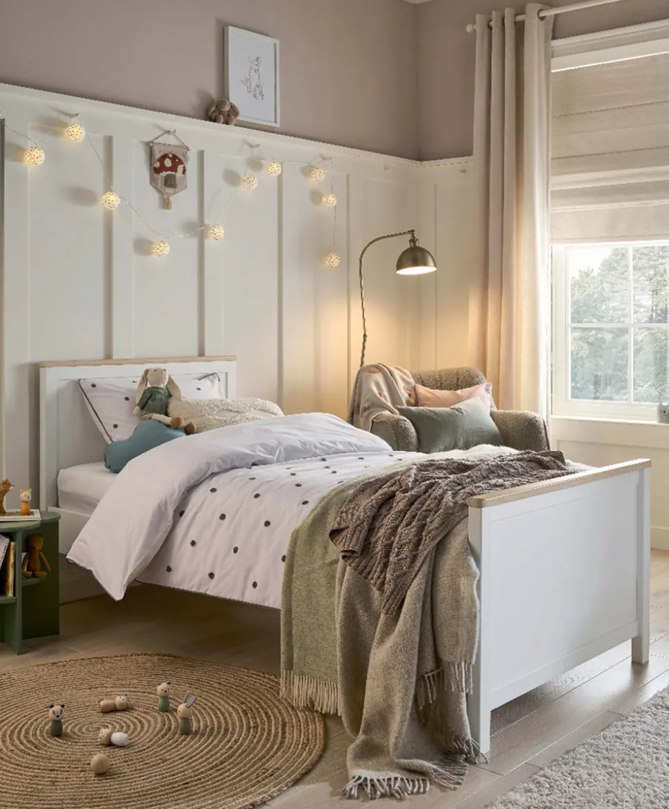 Harwell Single Bed - White