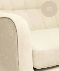 Hilston Cuddle Chair - Camel Woven