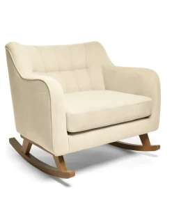 Hilston Cuddle Chair & Footstool Set - Camel Woven